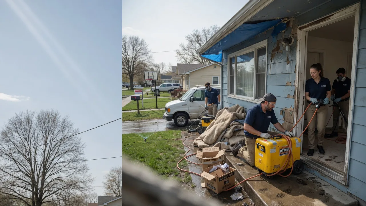 Basement Flood Cleanup in Granville, ND near me